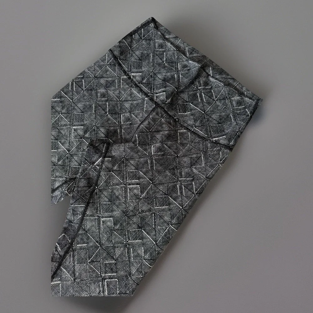 Lululemon Wunder Under 6 Luon Jacquard High‎ Rise Leggings Black White 25